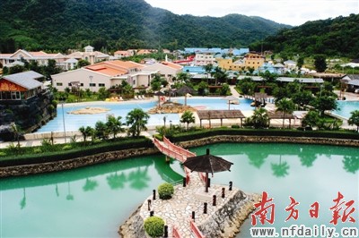 “泉倾天下”是本次旅游节内涵之一。  资料图片