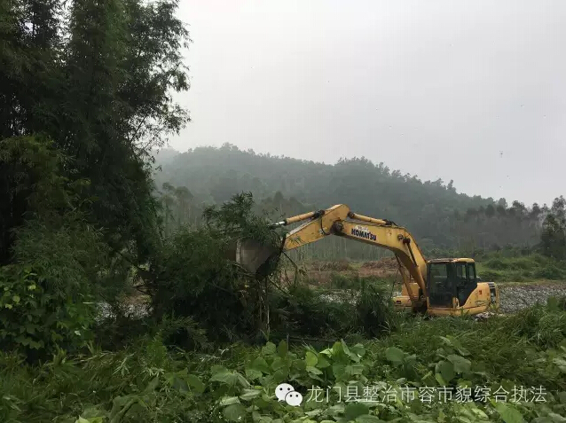 住建局、城监大队保障仁深高速道路清表施工行动简报