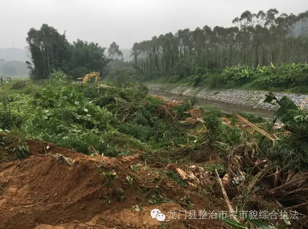 住建局、城监大队保障仁深高速道路清表施工行动简报